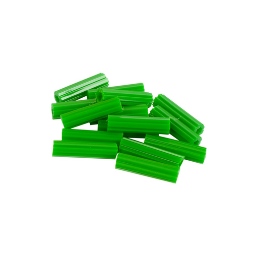 [H000014] ANCLA PLASTICA 6 MM X 1 PULG 100 PZAS