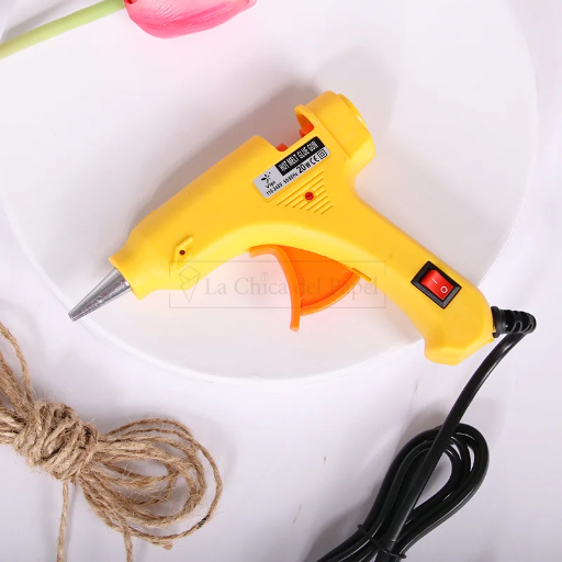 [H000312] PISTOLA DE SILICON TATNAD 20W (CHICA)