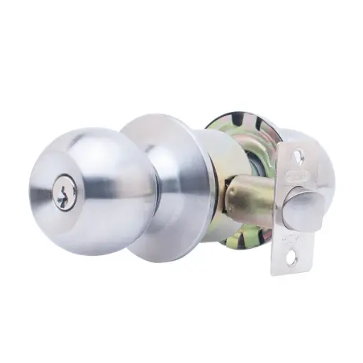 [51-162272 727603] CHAPA DE PERILLA CILINDRICA 727603 P/BAÑO CROMO MATE (FE=30)