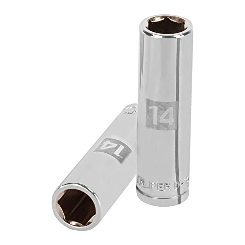 [13354] CUBO LARGO CUADRO 1/2" HEXAGONAL DE 14 MM. TRUPER