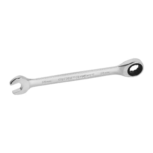 [15746] LLAVE MIXTA CON RATCHET 14 MM X 186 MM LARGO EXPERT