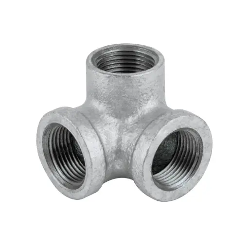 [48740] CODO RINCON ACERO GALVANIZADO DE 1/2", FOSET GALVAFLOW