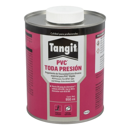 [2418499] Tangit Toda Presión Pegamento Para Tuberías De Pvc Amarillo 950 Ml