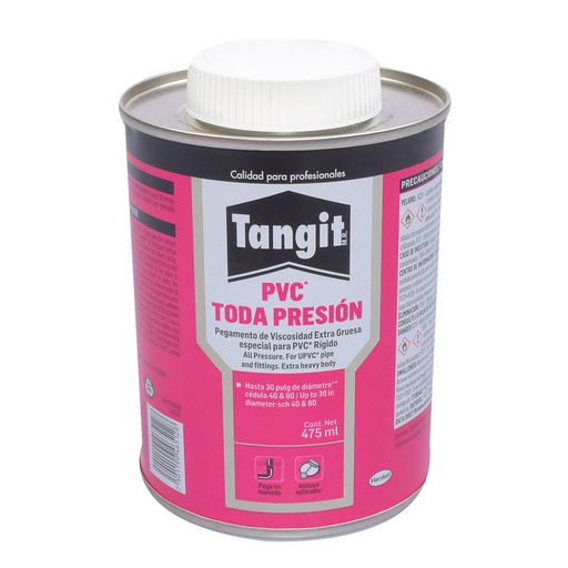 [2418498] Tangit Toda Presión Pegamento Para Tuberías De Pvc Amarillo 475 Ml