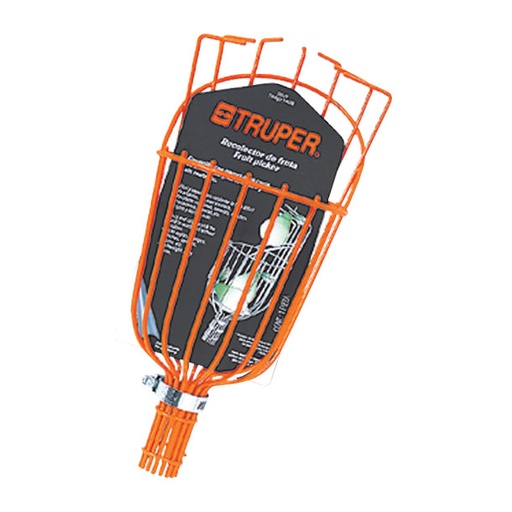 [14338] Recolector De Frutas 33 X 14.7 Cm Naranja Truper