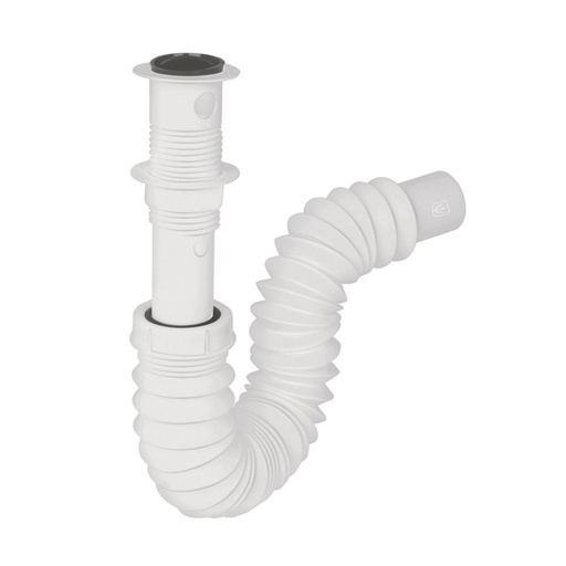 [49365] Cespol Lavabo Flexible 1-1/4" Pvc Foset 49365 Foset Ce-235