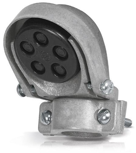 [46941] Cuerpo terminal con abrazadera 3/4". volteck 