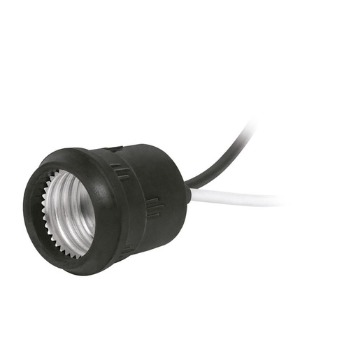 [46509] Socket de pvc sencillo. para intemperie. volteck 