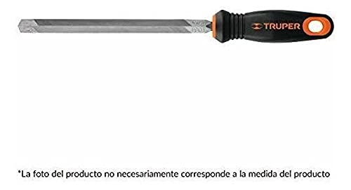 [15307] Lima triángulo pesado 6", 34 dpp con mango doble inyección
