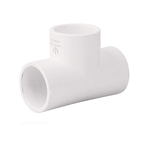 [45420] Tee sencilla de pvc 1/2". foset saniflow 