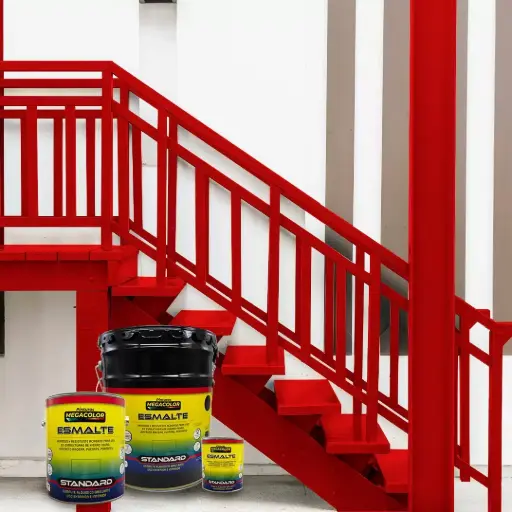 [0404311-04] CUARTO - ESMALTE STANDARD ROJO VIVO  - 0404311-04