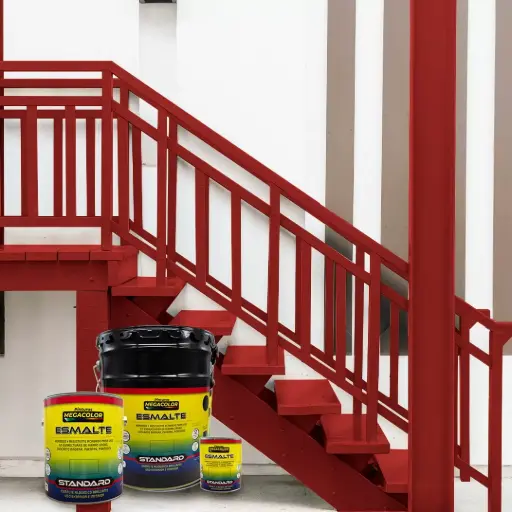 [0404366-04] CUARTO - ESMALTE STANDARD ROJO OXIDO - 0404366-04