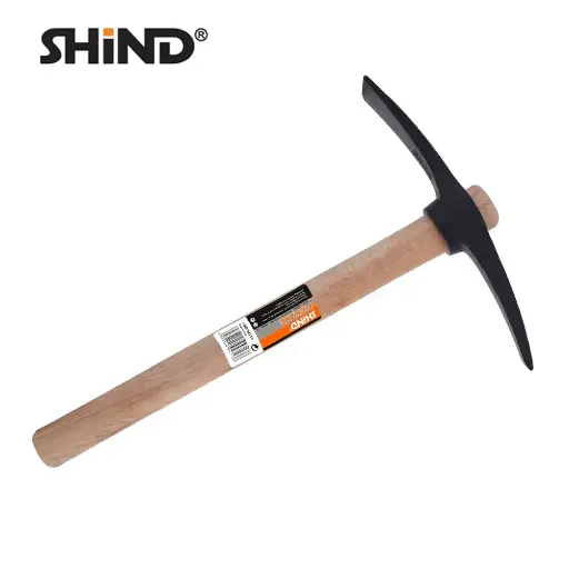 [H000112] PICO ZAPA CON MANGO DE MADERA SHIND 