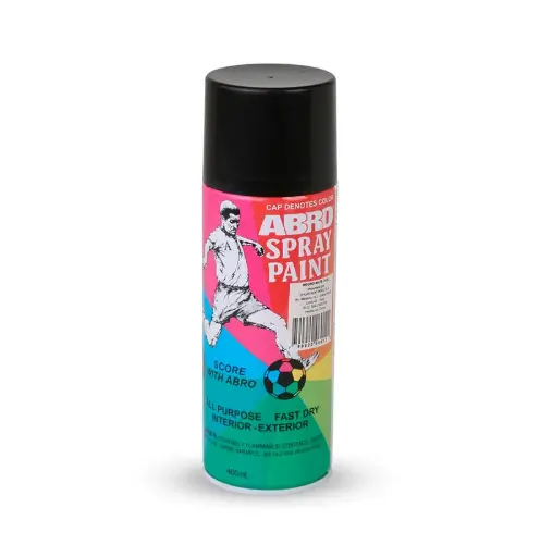 [003629] Pintura spray negro mate abro 012