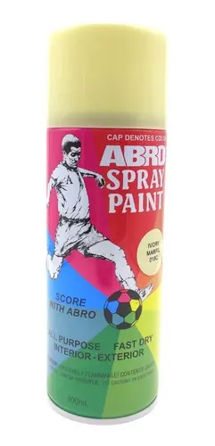 [001543] PINTURA SPRAY MARFIL ABRO 018 