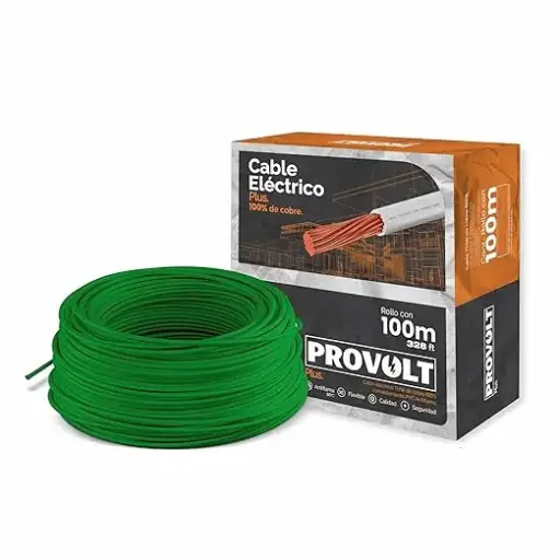[303085812] CABLE THW COBRE CAL 12 VERDE 